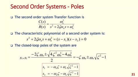 Modern Control Lec 03 Feedback Control Systems Performance And Characteristics Ppt