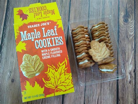 Trader Joe S Maple Leaf Cookies Aldi Reviewer