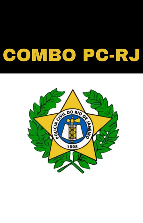 Combo PC RJ Direito Penal Estatuto Dos Policiais Civis Do Rio De