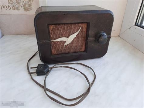 РАДИО ЧАЙКА 3 СССР 1955 ГОД ГРОМКОГОВОРИТЕЛЬ КАРБОЛИТ РАДИО РАДИОТОЧКА ...