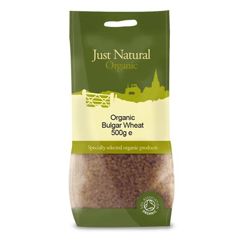 Bulgar Wheat 500g Organic Just Natural Organic Natural Organic Amaranth Grain Bulgar Wheat