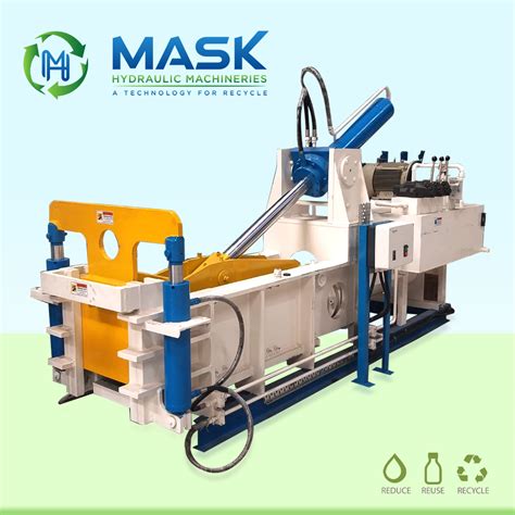 Double Action Baler Auto Door Scrap Baling Machine