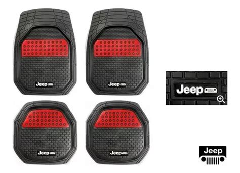 Tapetes Pz Charola D Rojo Jeep Patriot Env O Gratis