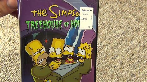 The Simpsons Treehouse Of Horror Dvd