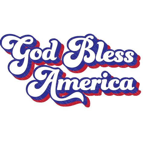 God Bless America SVG - The Crafty Blog Stalker