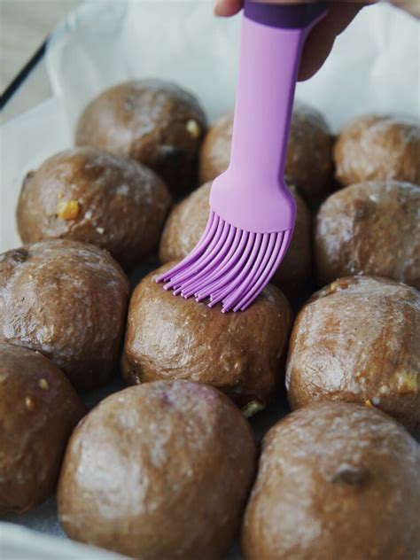 Soft Fluffy Chocolate Orange Hot Cross Buns The Bakeanista
