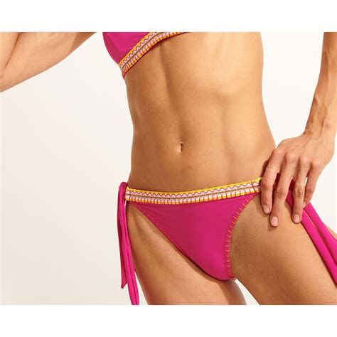 Madia Kalany Bikini Bottoms Raspberry Banana Moon La Redoute