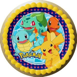 Op Atek Na Tort Pokemon Pikachu Ozdoba Na Tort Pokemon Pikachu