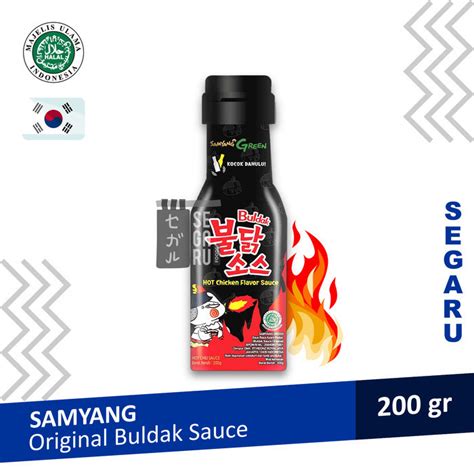 Jual Samyang Sauce Korean Buldak Spicy Saus Pedas Korea Halal MUI