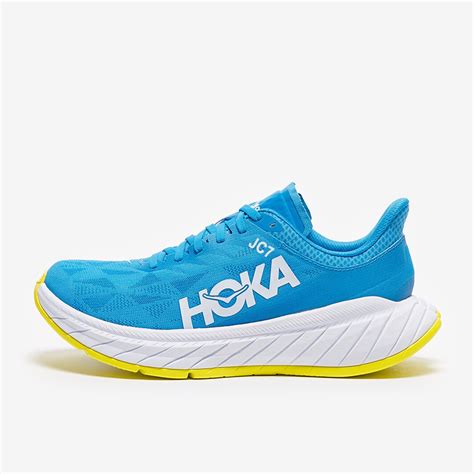 Hoka Womens Carbon X 2 Diva Blue Citrus Womens Shoes