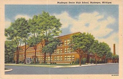 Muskegon Senior High School, Muskegon, Michigan | eBay