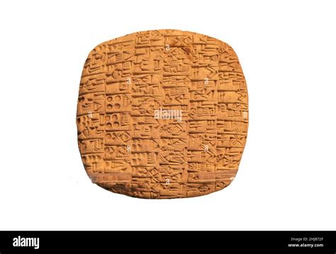 Sumerian Cuneiform Tablet Hi Res Stock Photography And Images Alamy