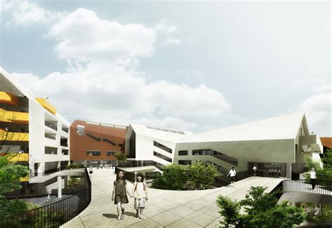 LYCS Architecture Design School Inspired by A Child's Drawing | ArchDaily