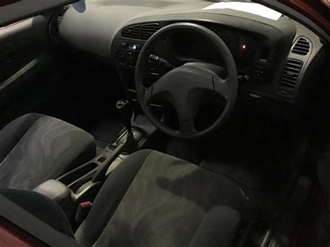 2002 Mitsubishi Lancer Glxi Ce Maroon 4 Sp Automatic 4d Sedan City