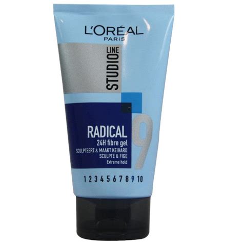 L Oreal Studio Line Hair Gel Radical Fiber Gel 150 Ml IwonaTEC