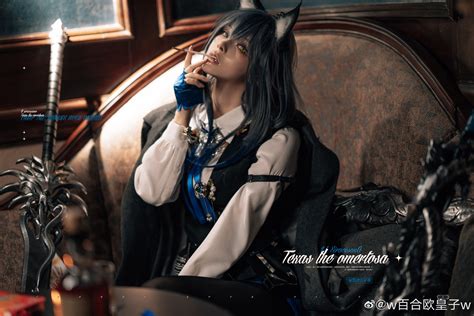 Texas The Omertosa Cosplay By W百合欧皇子w R Arknights