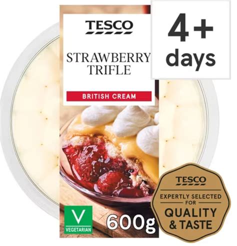 Check Halal Status Of Tesco Strawberry Trifle 600g Install Mustakshif