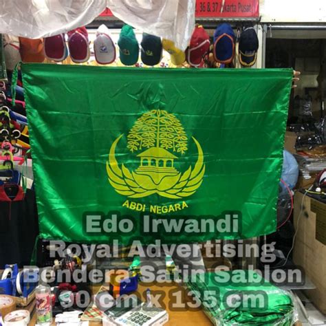 Jual Bendera Logo Korpri Bendera Logo Abdi Negara Ukuran Cm X Cm