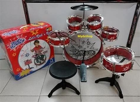 Jual Mainan Musik Anak Drum Set Big Band Di Lapak Papa Uling Shop Bukalapak