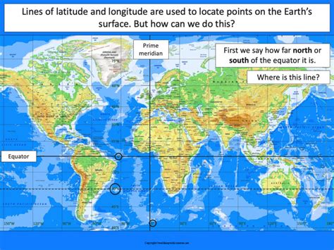 4 Free Printable World Map with Latitude and Longitude | World Map With ...