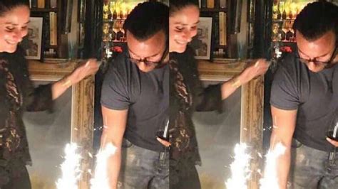 Saif Ali Khan Rings In 49th Birthday With Wife Kareena Kapoor Khan And