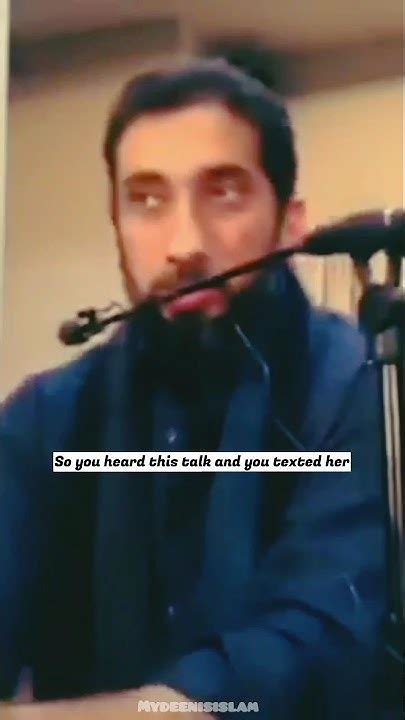 Haram Relationships Nouman Ali Khan Youtube