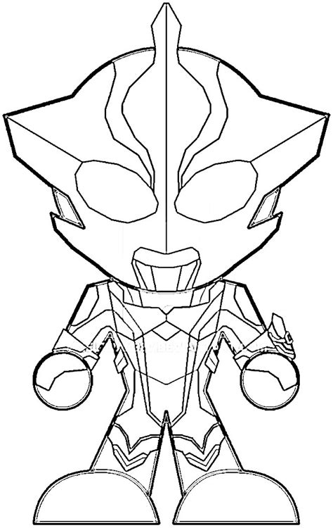 Menggambar Dan Mewarnai Ultraman Orb Gambar Mewarnai