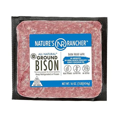 All Natural Ground Bison At Whole Foods Market
