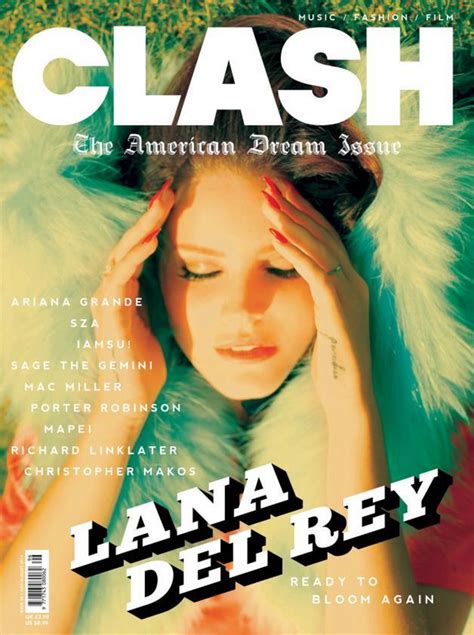 Lana Del Rey Covers Clash Magazine Lifestyle