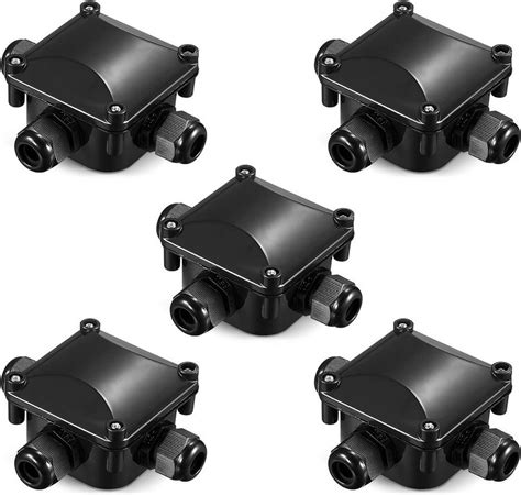 Tlgreen Kabelbox Wasserdicht Abzweigdose 3 Wege Verteilerdose 5 Tlg