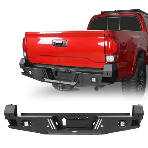 Tacoma Sensors Rear Bumper Replacement For 2016 2021 Toyota Tacoma 3rd