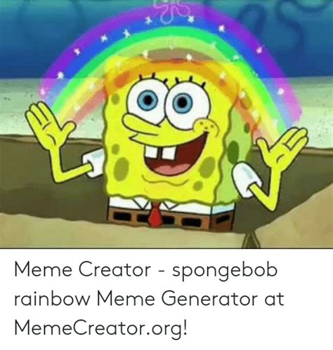 Spongebob Meme Generator Rainbow 57 Koleksi Gambar