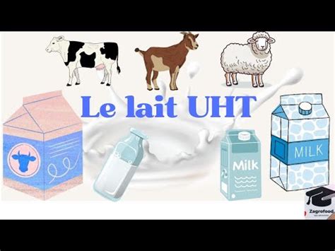 le processus de fabrication de lait UHT et la différence entre le et le