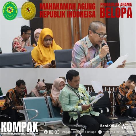 Rapat Program Kerja Pengadilan Agama Belopa Tahun Anggaran