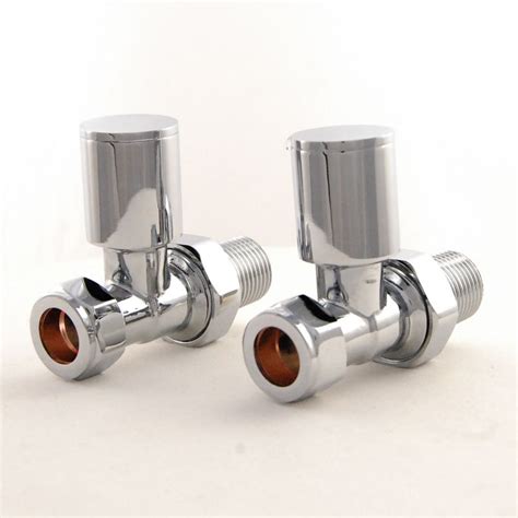 West Manual Valves Apex Chrome Straight 10mm Britishradiators Massive Savings On All