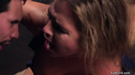 Natural Blonde Slave Rough Bdsm Banged
