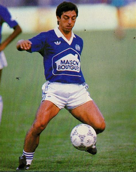 Alain Giresse Of Marseille In