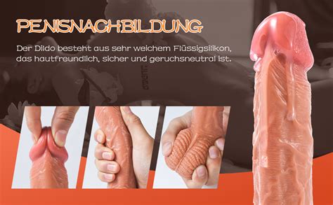 Dildo Realistischer Flüssiges Silikon Dildo Weichen Zwei Layer