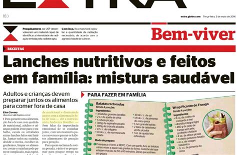 Lanches nutritivos e feitos em família Mistura saudável Andrezza