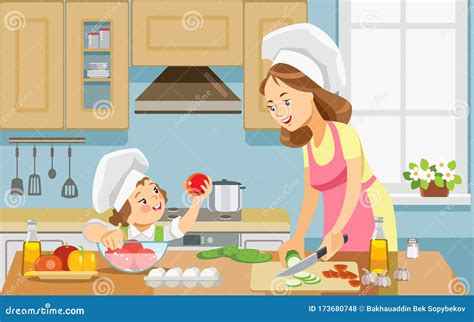 Mother Cooking In The Kitchen Clipart Mother Cooking In The Kitchen Myxfactorphotos