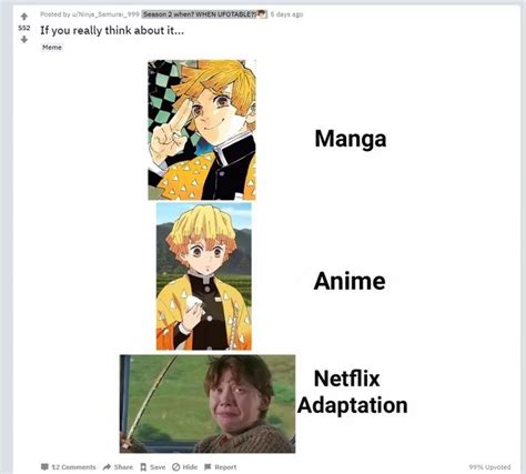 The best and newest Anime memes. :) Memedroid