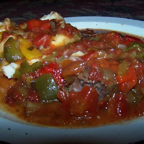 My Mom S Swiss Steak Recipe Swiss Steak Beef Casserole Recipes Recipes