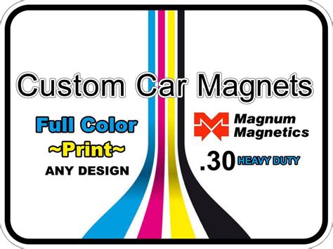 Custom Vehicle Magnets Order Online - Hoosierdecal