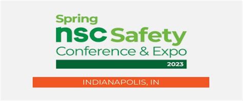 Nsc Spring Safety Conference Expo