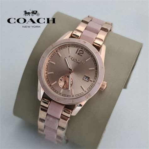 Jual Promo Jam Tangan Wanita Mewah Coach 3Varian Anti Air Terbaru Mode