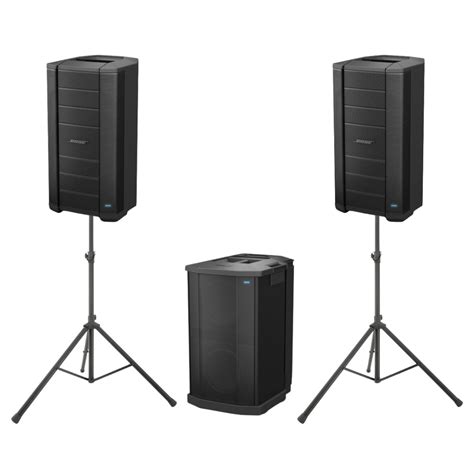 2x Bose F1 Model 812 Flexible Array Loudspeaker Powered Inc Bose F1 Su Simply Sound And Lighting