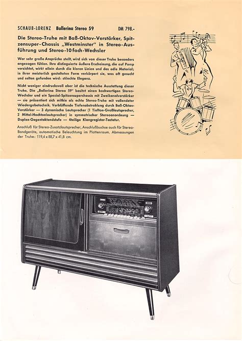 Schaub Lorenz 1959 Gesamtprogramm