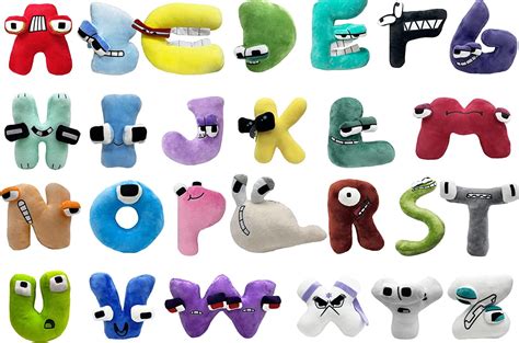 26pcs A To Z Alphabet Lore Plush Animal Toy Set In Botswana At Bwp 4448