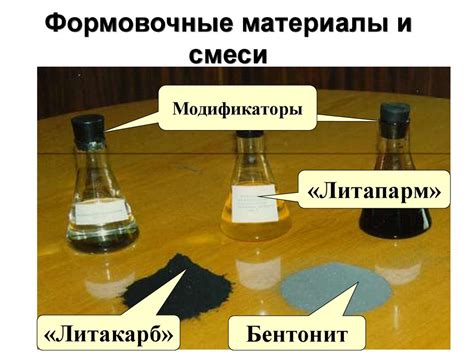 Формовочные материалы - презентация онлайн