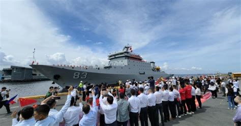 Chinese Navy Ship Open For Public Tour Until June 16 Philippine News Agency